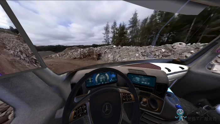 通過VR感受未來卡車駕駛體驗