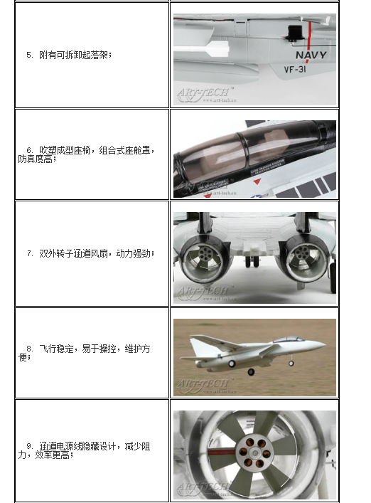 艾特——F-14噴氣模型像真戰(zhàn)斗機