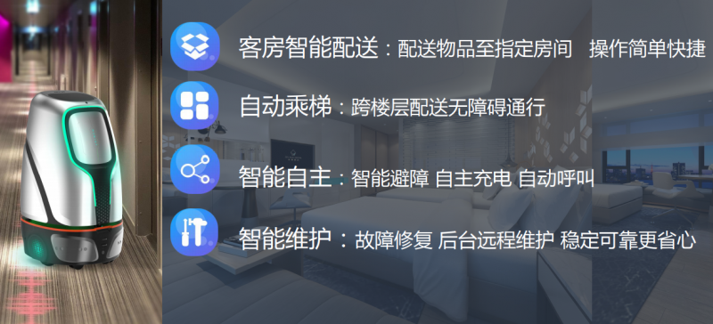 洛必德酒店機(jī)器人