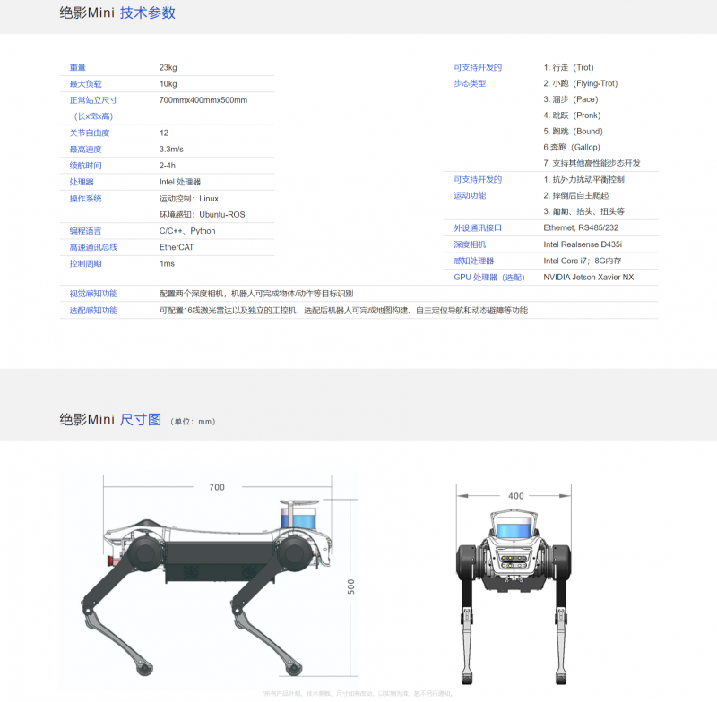 四足機器人